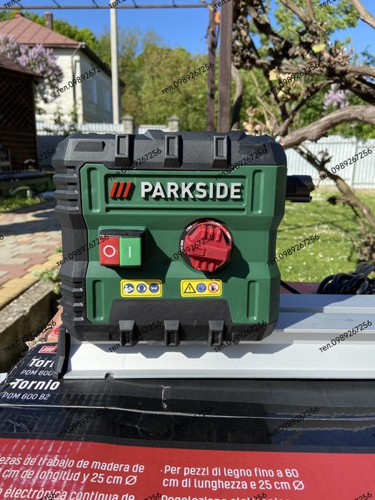 Токарный, токарний верстат, станок по дереву, Parkside Німеччина