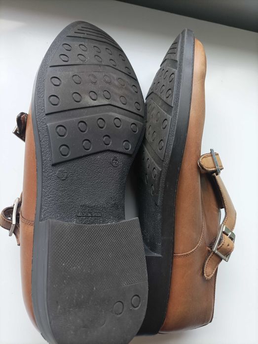 Sapatos Homem Pele Pierre Cardin – Modelo Dupla Fivela