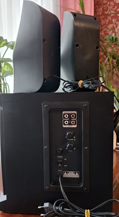 Акустична система 2.1 BRAVIS U30G. Bluetooth 5.0. В гарному стані. (45W)