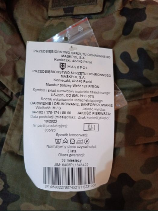 Mundur polowy wojskowy