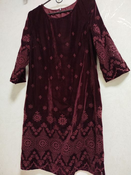 Плаття жіноче велюрове