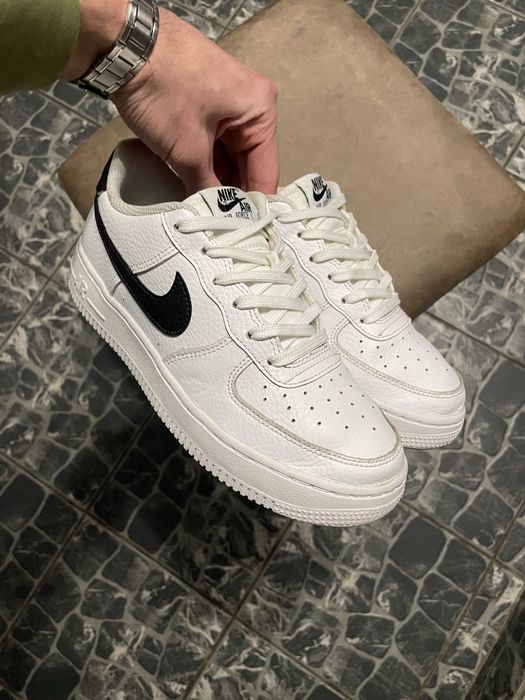 Кросівки Nike Air Force 1 White Black | Кроси Найк Форс ОРИГІНАЛ