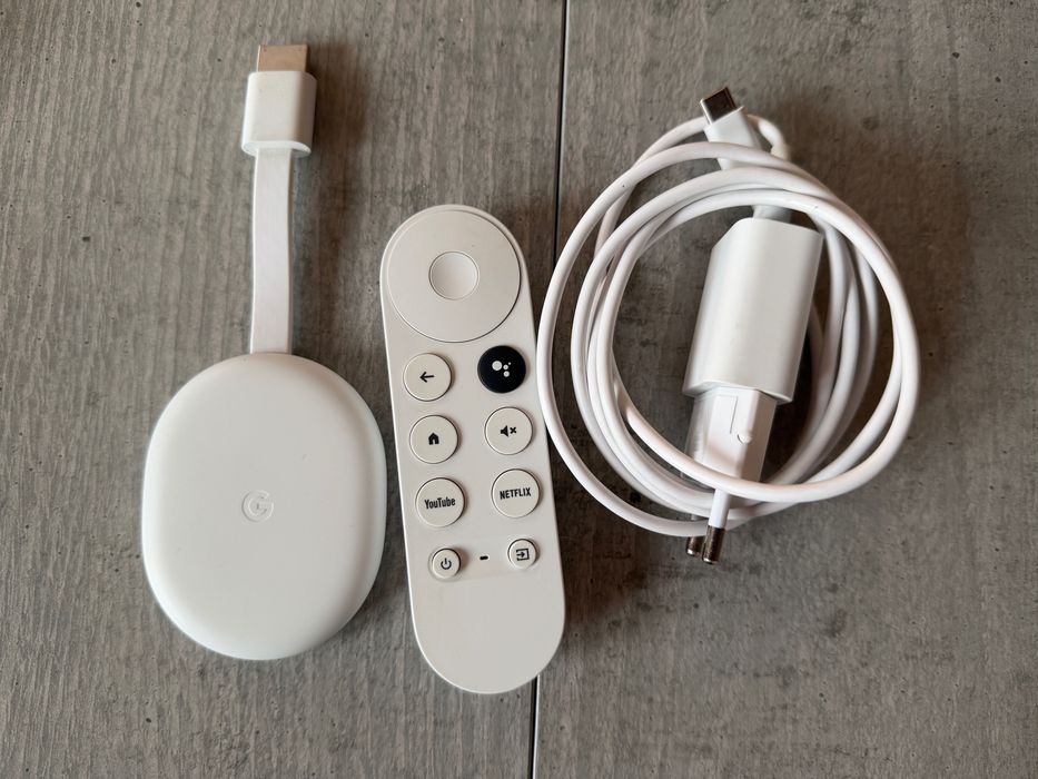 Odtwarzacz multimedialny Google Chromecast 4.0 z Google TV 4K