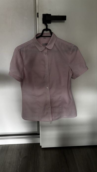 Bluzka koszula na krótki rękaw. Wólczanka