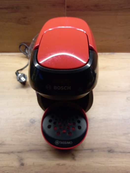Ekspres do kawy na kapsułki Bosch Tassimo Happy