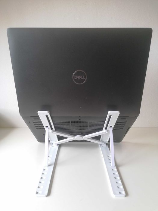 Suporte para portátil dobrável e ajustável, de plástico.64729497976450123