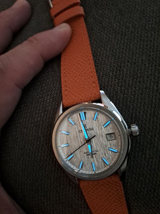 Relógio automático CRONOS seiko c mov pt5000 36mm