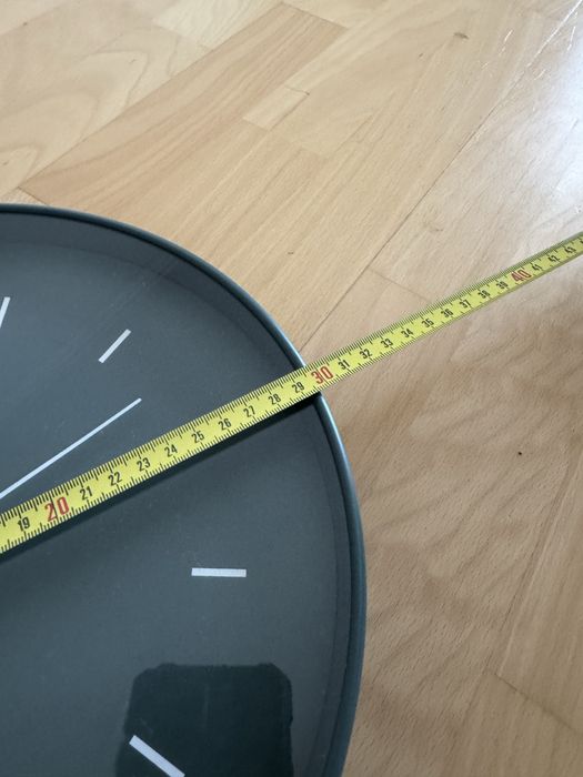 Relógio de parede verde