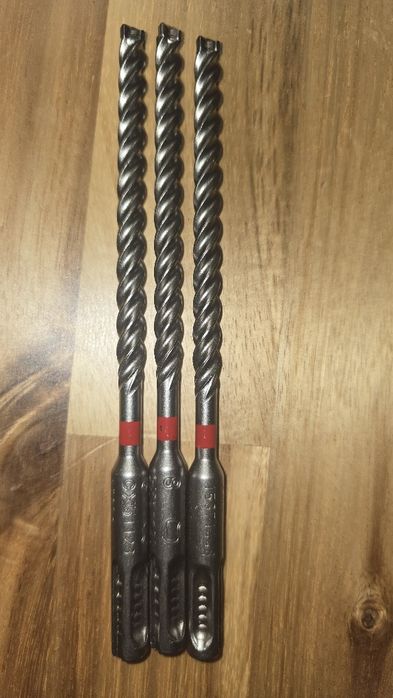Nowe wiertła Hilti TE-CX SDS Plus zestaw 14 sztuk (6mm, 8mm, 10mm)