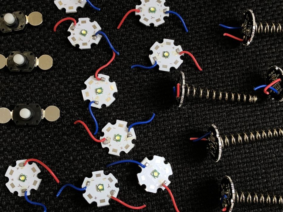 Светодиод T6, XML2, драйвер, світлодіод, cree 50.2, кнопка, фонарь7070