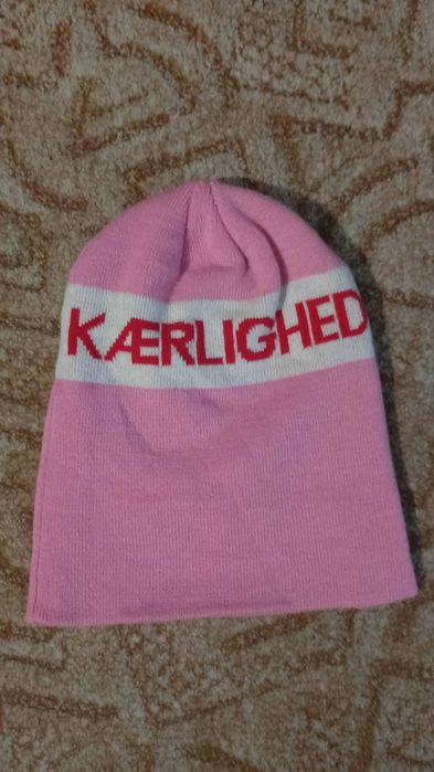 Czapka w stylu Kaerlighed na walentynki Miłość