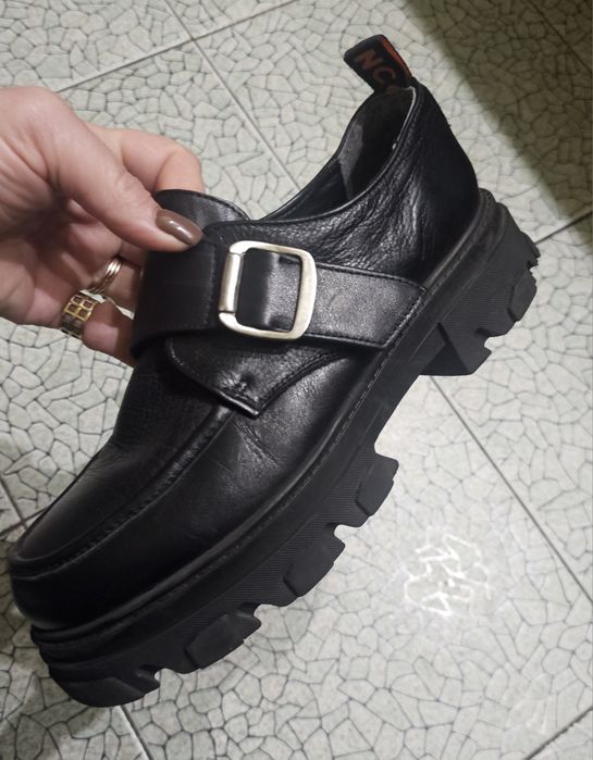 Кожаные лоферы Дания/41р.