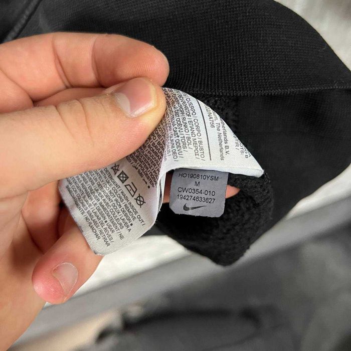 ‼️Знижка на -50%‼️(M) Nike свитшот черная кофта биг лого