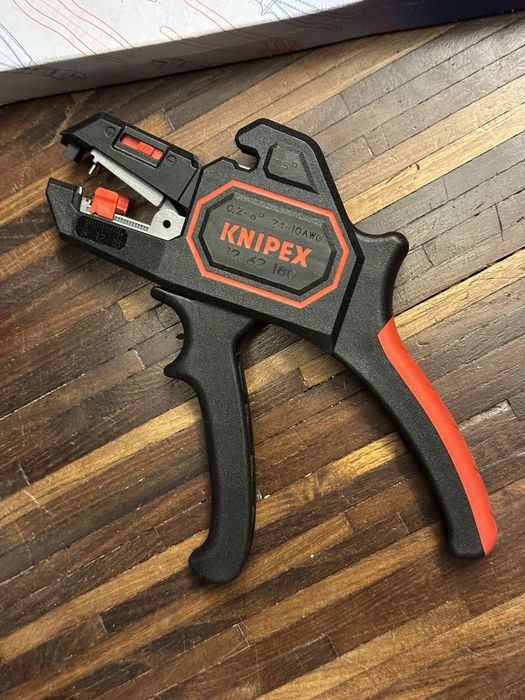 Knipex profesjonalny automatyczny ściągacz izolacji najnowszy 12 62 180