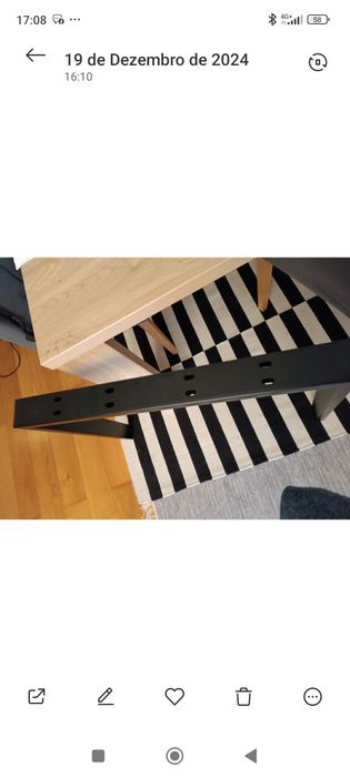 Mesa de jantar 180x95