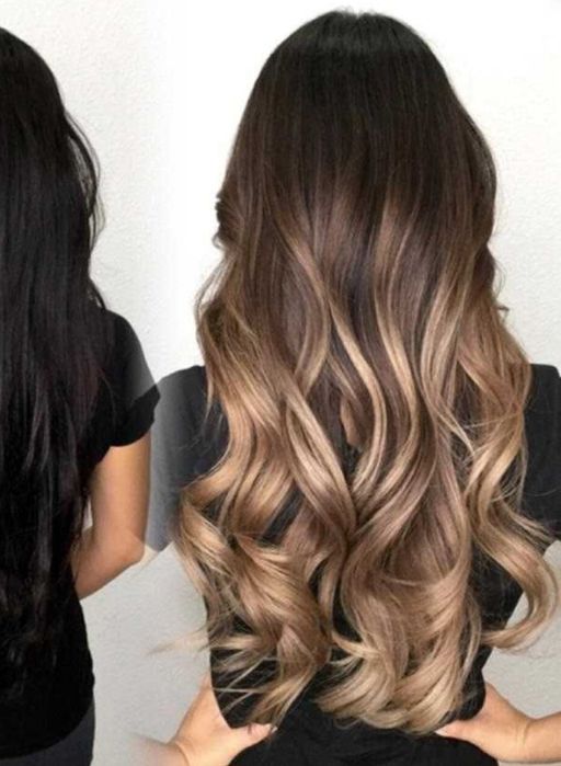 Модель фарбування волосся стрижка