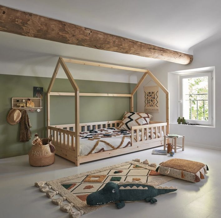 Cama MONTESSORI natural