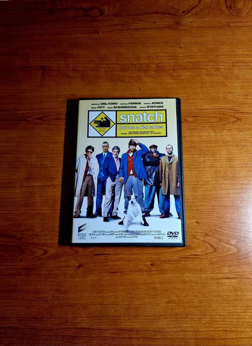 SNATCH - Porcos e Diamantes (Brad Pitt/Benicio Del Toro/Jason Statham)