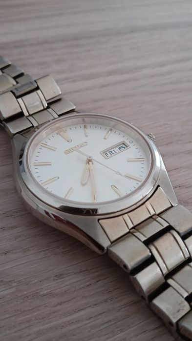 Seiko Quartz 7N43 - vidro Safira