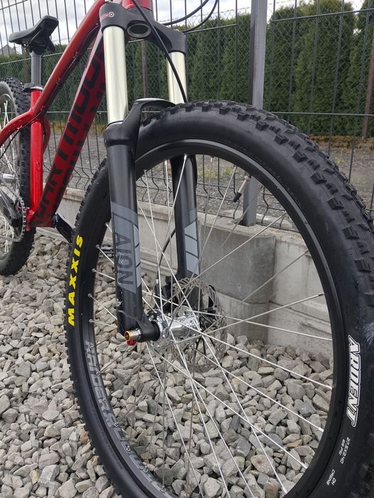 Rower Dartmoor Hornet 2018 S 27, 5 czerwony (Shimano,sram,Maxxis,odi,Hassns pro 7)