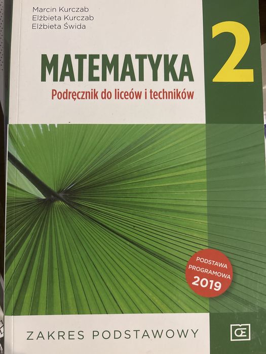 Matematyka 2  zakres podstawowy