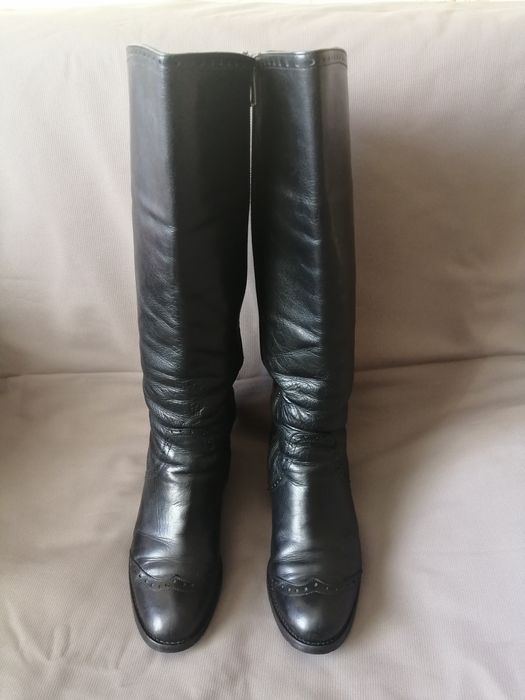 Сапоги кожа 36р.европейка