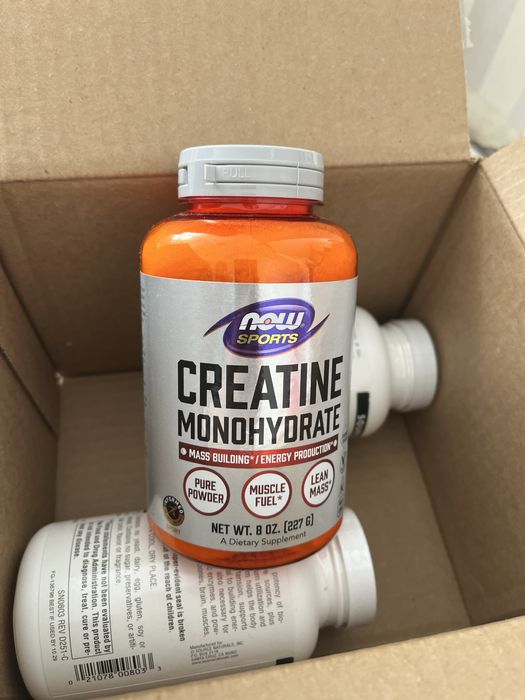 Креатин моногидрат now foods 227 g