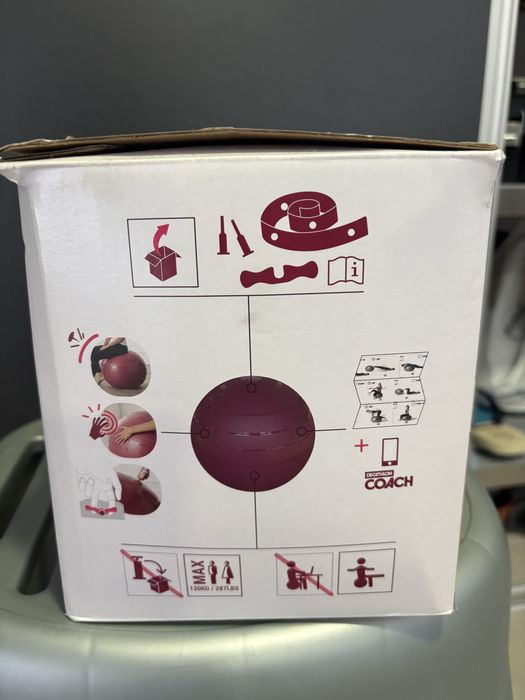 Swiss ball basic medium Bordeaux