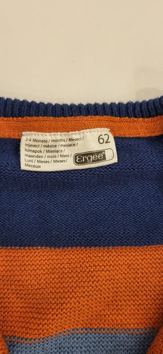 Sweterek niemowlęcy 62