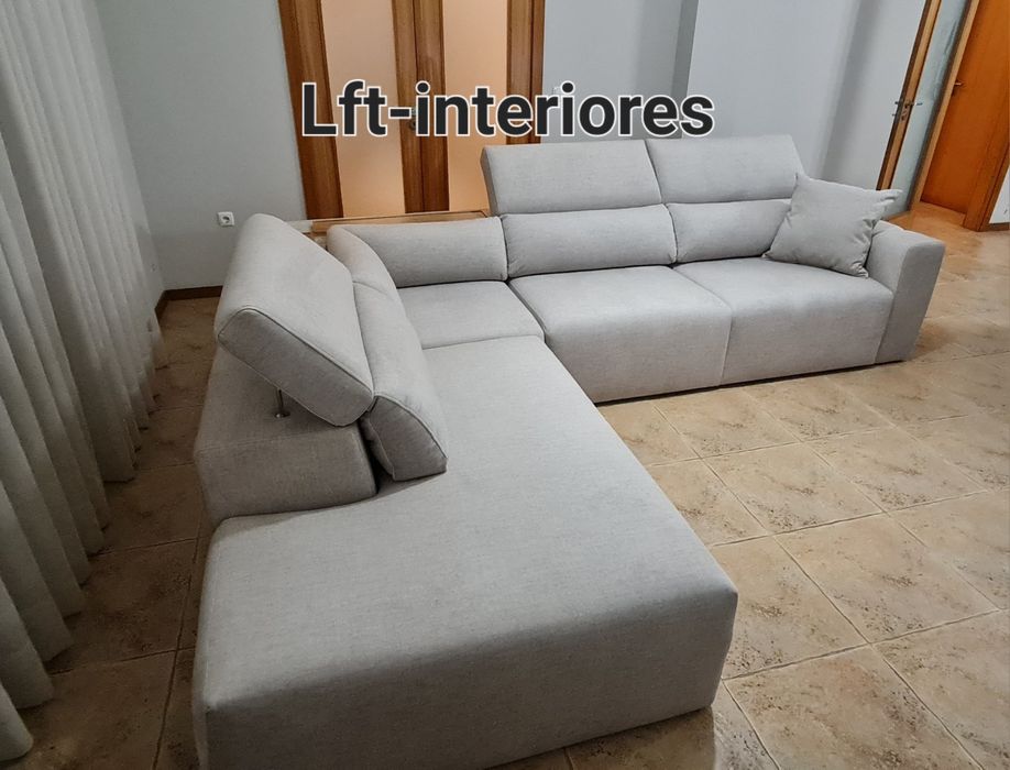 Sofá canto com chaise