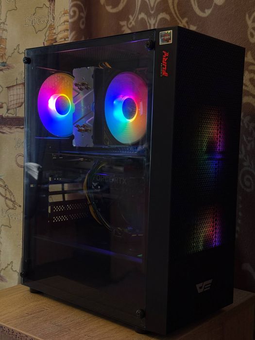 Ігровий ПК ASUS / Ryzen 5 5600 / RTX 4060 Ti 8GB / 32GB DDR4