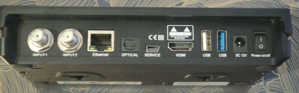 Dreambox One Ultra HD 2X DVB-S2X z pilotem Bluetooth