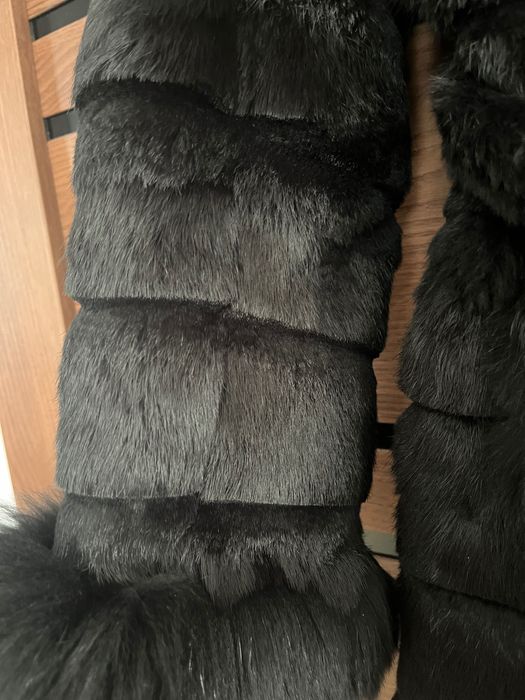 Шуба натуральна кролик