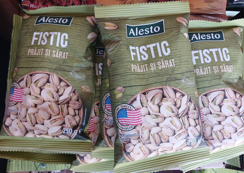 Фисташка калифорнийская 250,500 грм соленая, Alesto.