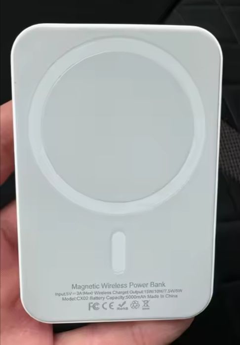 Powerbank Magnetico sem Fio para IPhone Apple - Bateria Externa