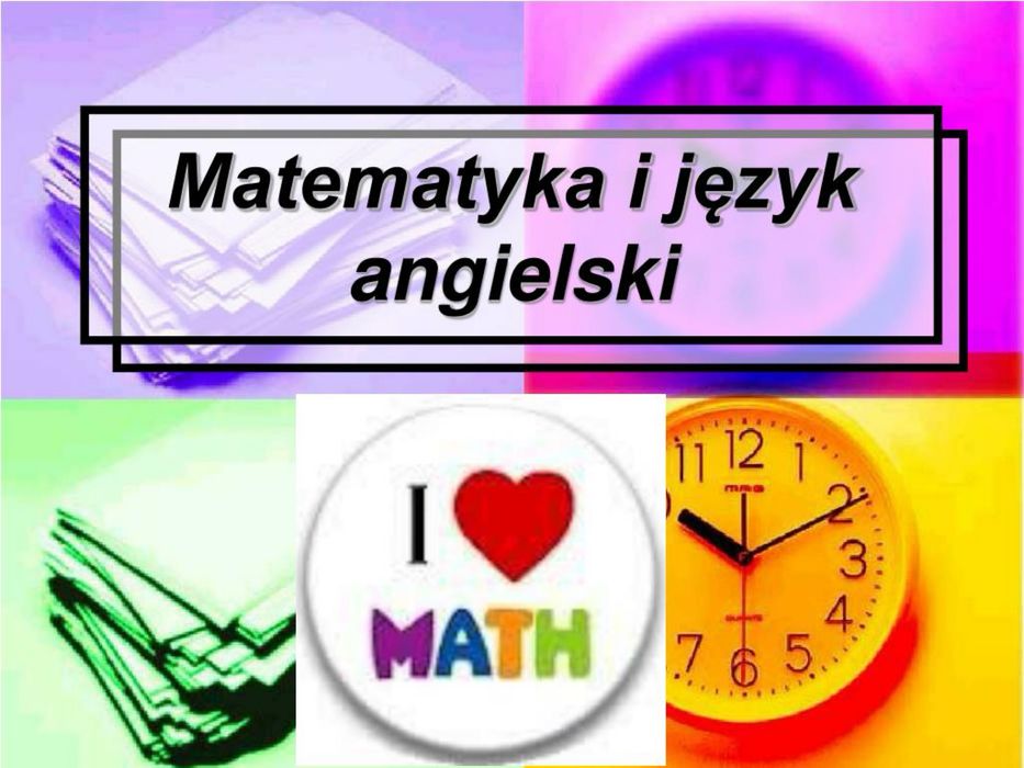 Korepetycje matematyka, angielski dojazd