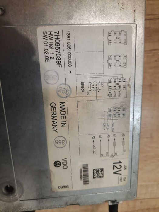 Тахограф цифровий  Continental VDO 12V