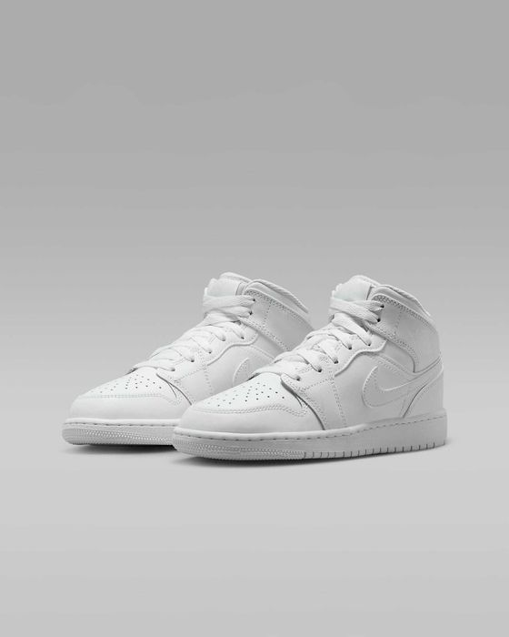 Кросівки жіночі Jordan 1 Mid (Gs) (554725-136) ОРИГІНАЛ!