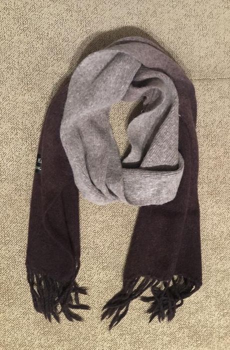 Тёплый шарф из ангоры