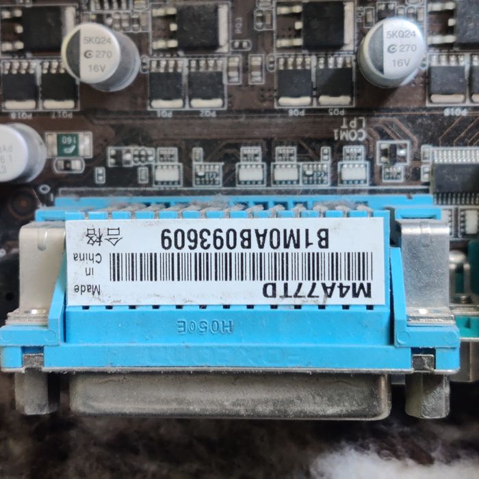 Материнська плата Asus M4A77TD + процесор AMD Phenom II+ оперативка