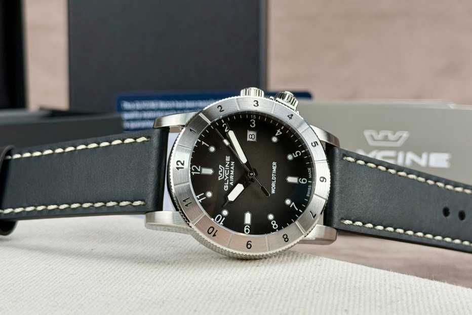 Relógio Glycine Airman WorldTimer