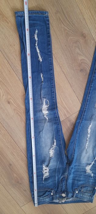 Spodnie jeansowe z dziurami Jacky Luxury S
