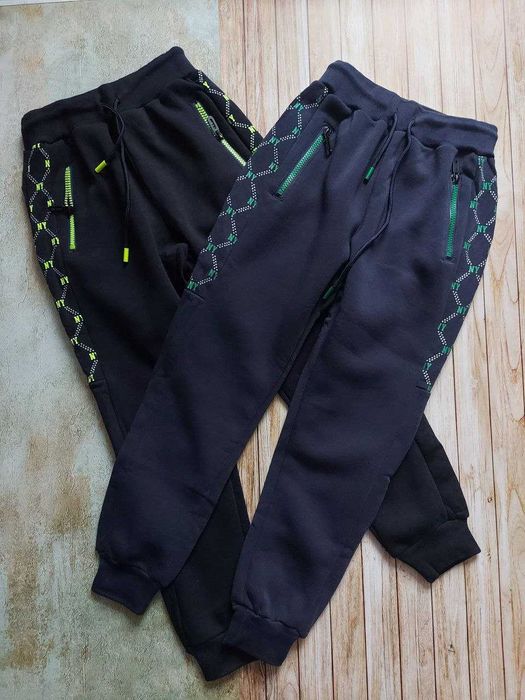 Спортивні штани на флісі для хлопців підлітків 134 140 146 152 164