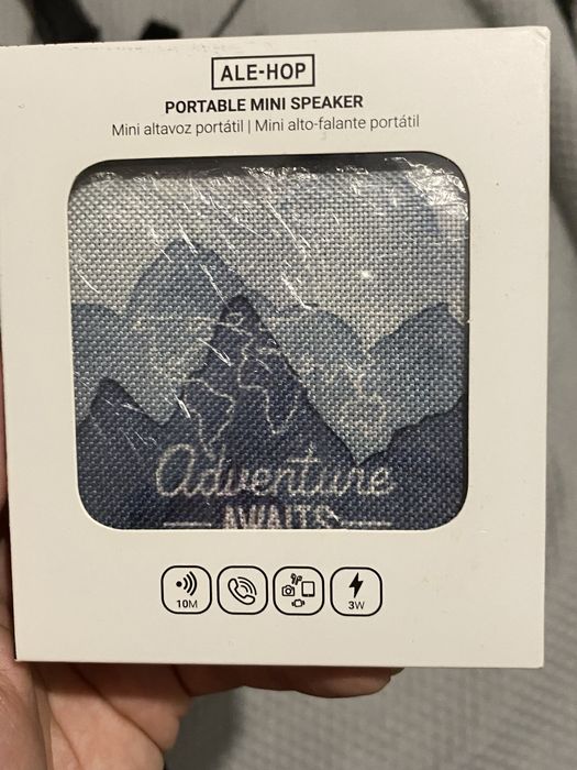 Ale-Hop Portable Mini Speaker selado