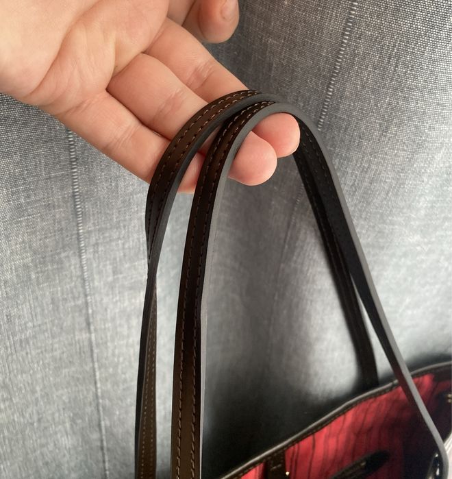 Louis Vuitton Neverfull premium quality skóra naturalna