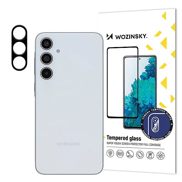 Szkło hartowane 9H na aparat Wozinsky Full Camera Glass na Samsung Gal
