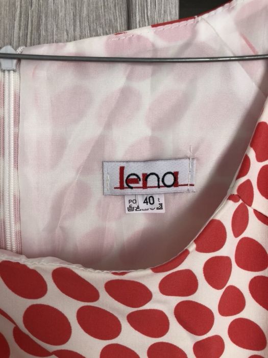 NOWA sukienka w grochy w kropki r. 40 wesele poprawiny studniówka
