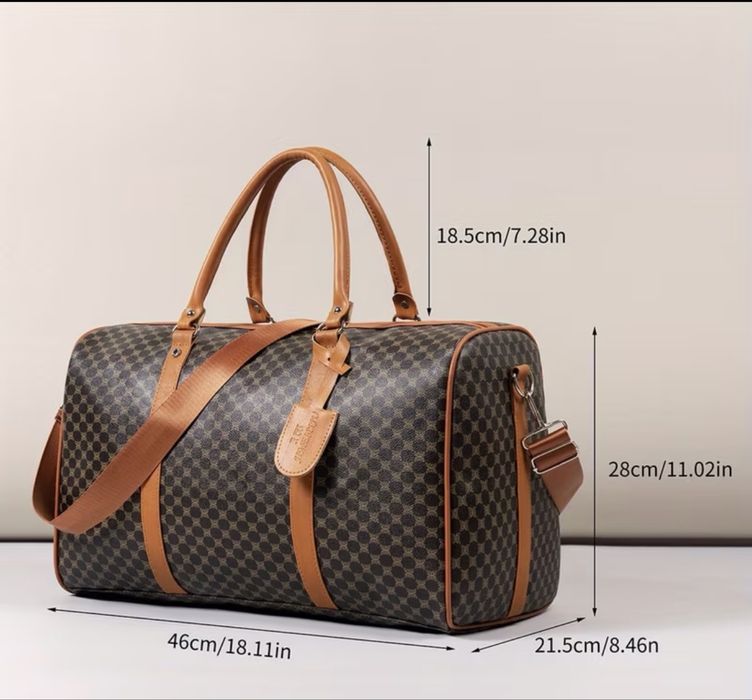 Сумка дорожня під LV, нова, велика, для подорожей,