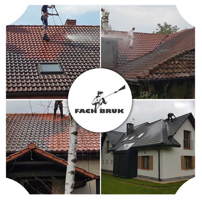 Mycie elewacji, kostki brukowej, dachów, impregnacja, gwarancja