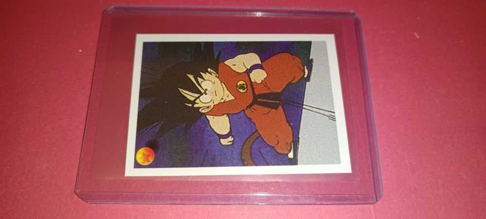 Antiga e Rara carta DragonBall de 1986 Panini